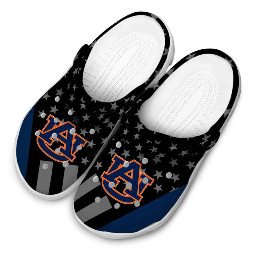 Auburn Tigers Stellar Stripes Theme ClogTVC180118 - Image 4