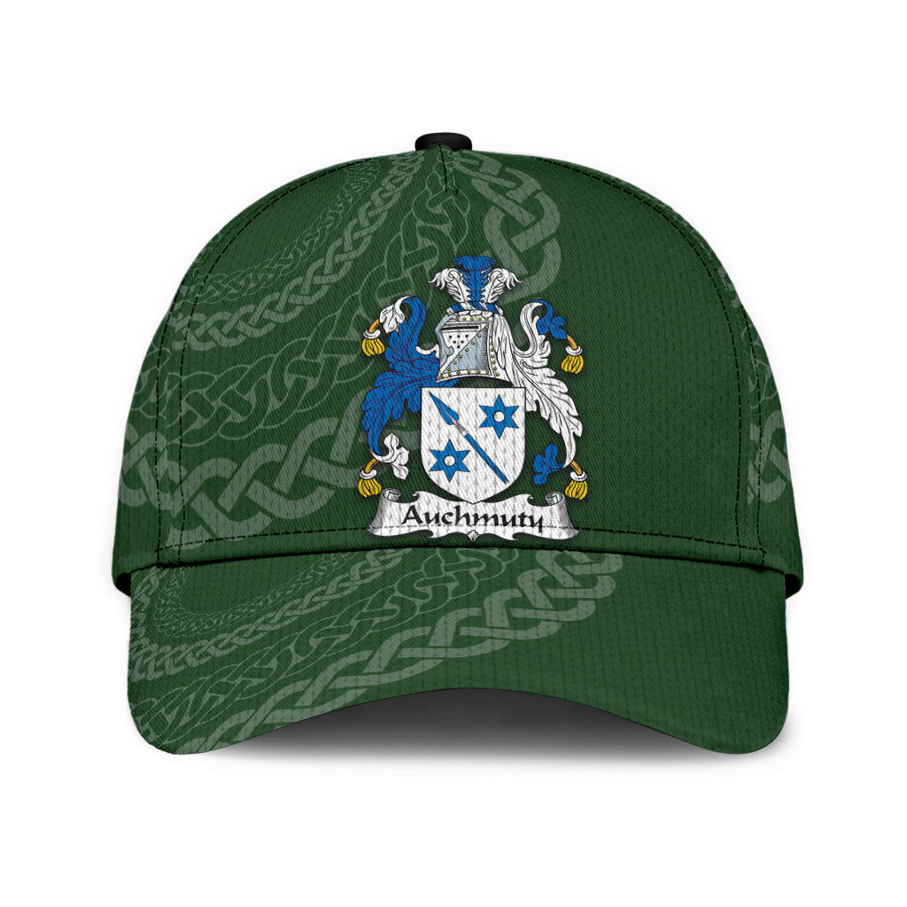 Auchmuty Coat Of Arms - Irish Family Crest St Patrick's Day Hat Classic Cap Trucker Hats Custom Hats Gifts For Men & Women