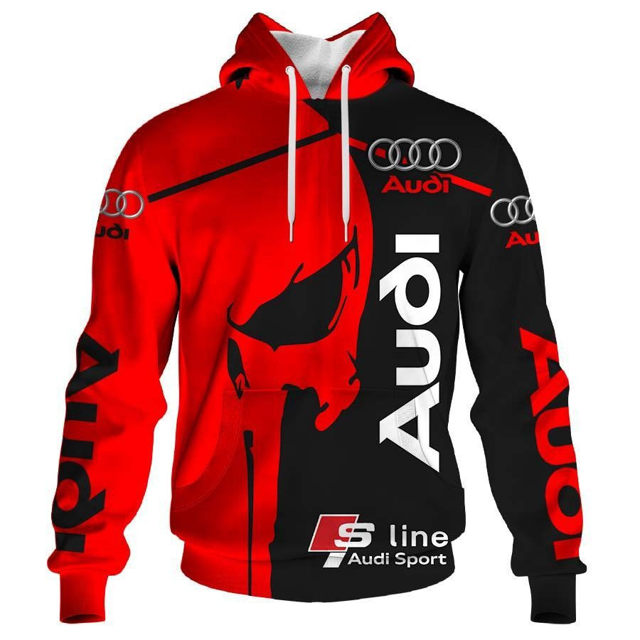 Audi 3D All Over Print Hoodie, Zip Hoodie