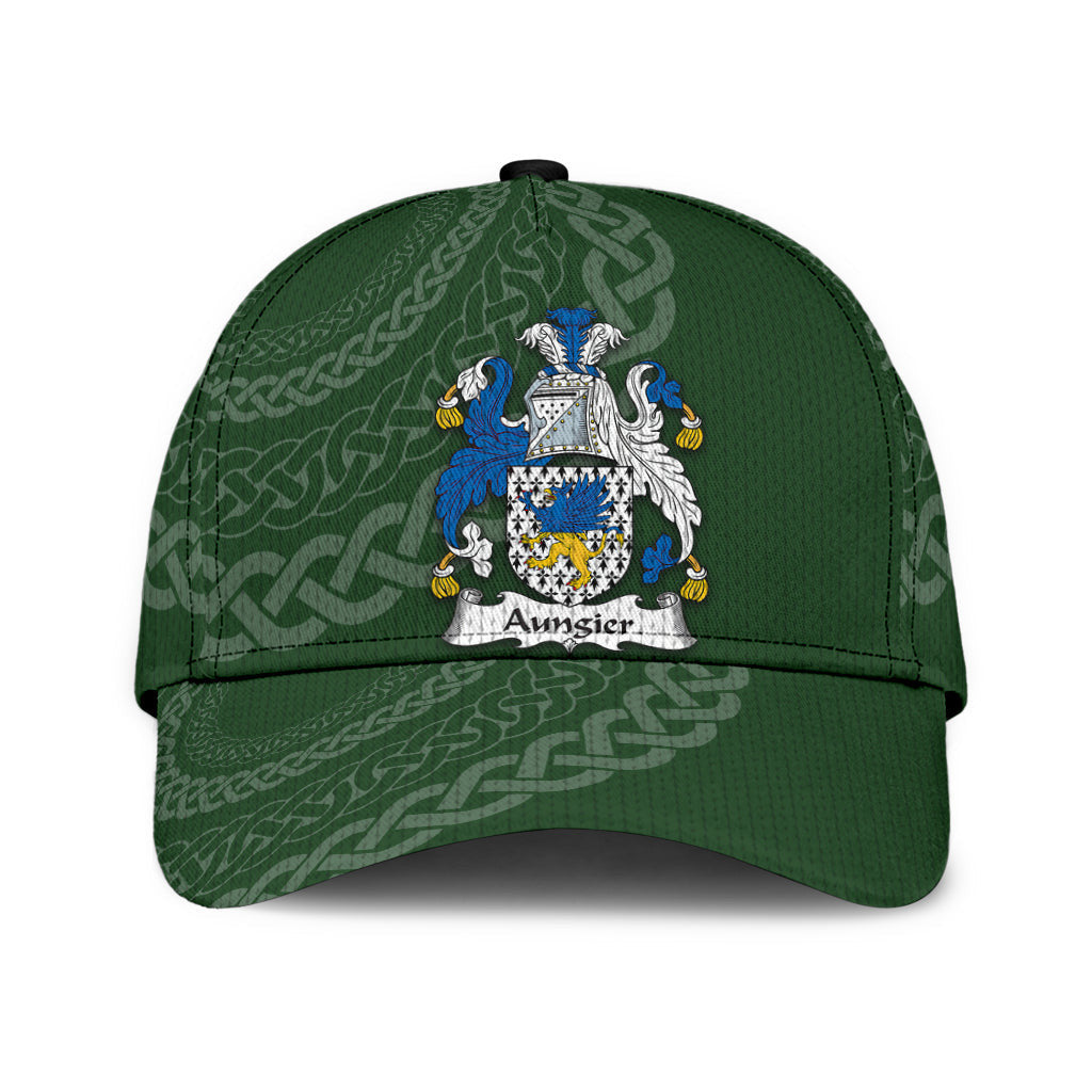 Aungier Coat Of Arms - Irish Family Crest St Patrick's Day Hat Classic Cap Trucker Hats Custom Hats Gifts For Men & Women