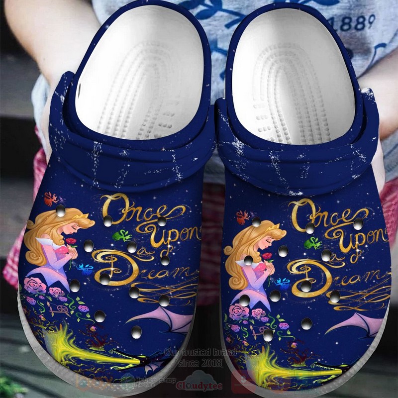 Aurora Sleeping Beauty Cartoon Crocs Crocband Clogs Shoes Comfortable For Men Women and Kids - Image 2