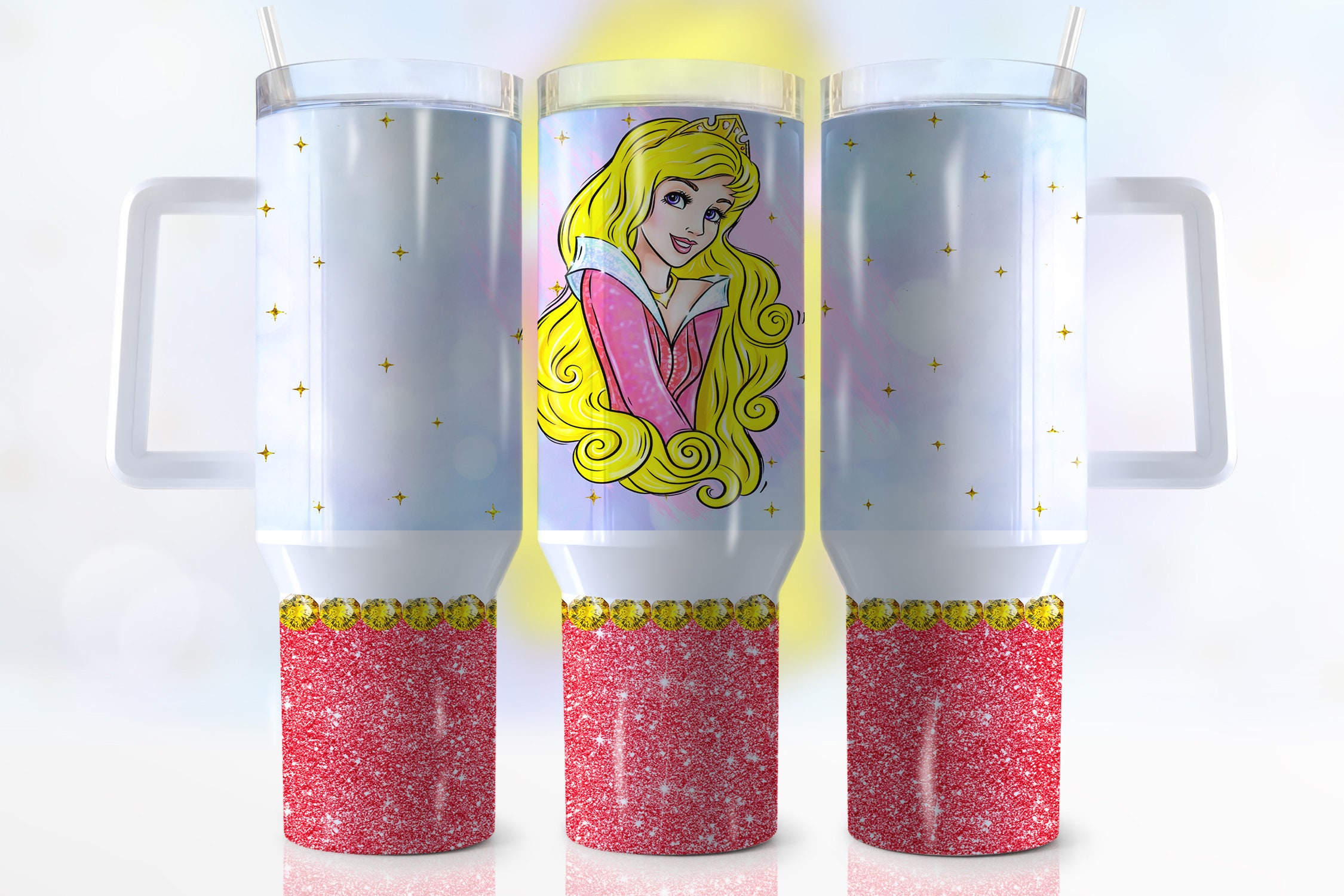Aurora Sleeping Beauty Disney Cartoon Custom Stanley Cup 40 oz 30 oz Tumbler With HandleTVC2301945