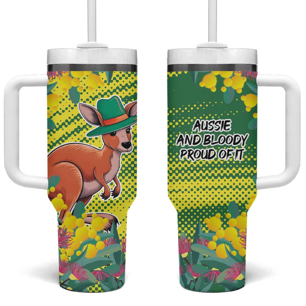 Aussie and Bloody Proud of It Happy Australia Day Custom Stanley Cup 40 oz 30 oz Tumbler With HandleTVC2301333 - Image 2