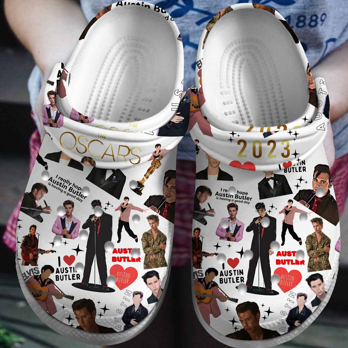 Austin Butler Movie Crocs Crocband Clogs Shoes Comfortable For Men Women and Kids