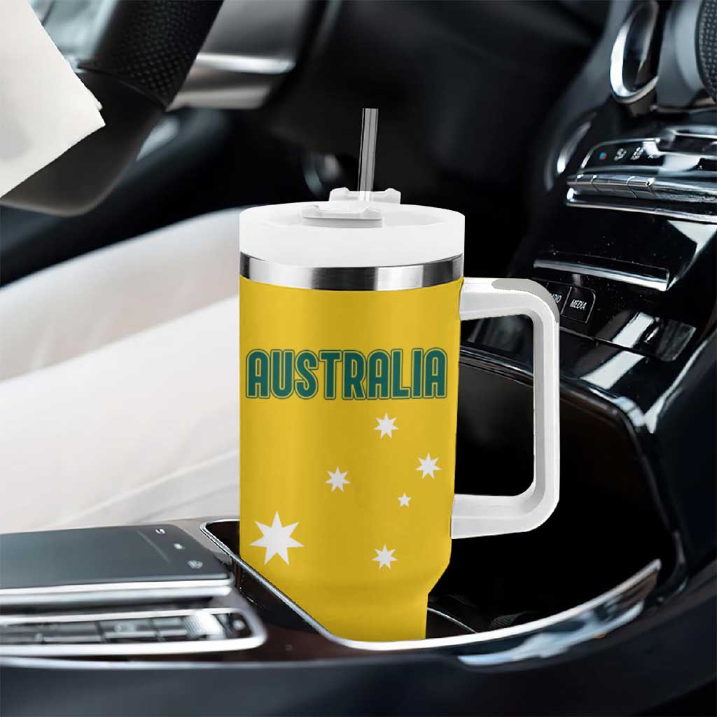 Australia 2024 Olympics Rise of the Roos Aborignal Style Custom Stanley Cup 40 oz 30 oz Tumbler With HandleTVC2301330 - Image 8