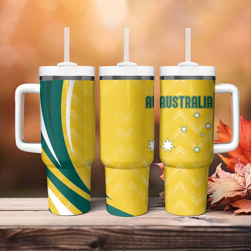 Australia 2024 Olympics Rise of the Roos Custom Stanley Cup 40 oz 30 oz Tumbler With HandleTVC2301334