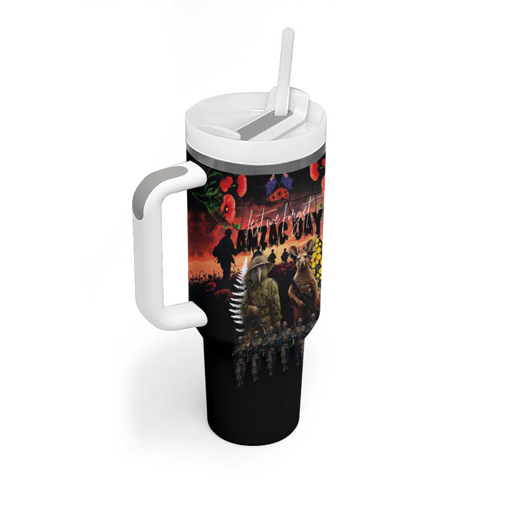 Australia and New Zealand ANZAC Day Custom Stanley Cup 40 oz 30 oz Tumbler With HandleTVC2301257 - Image 2
