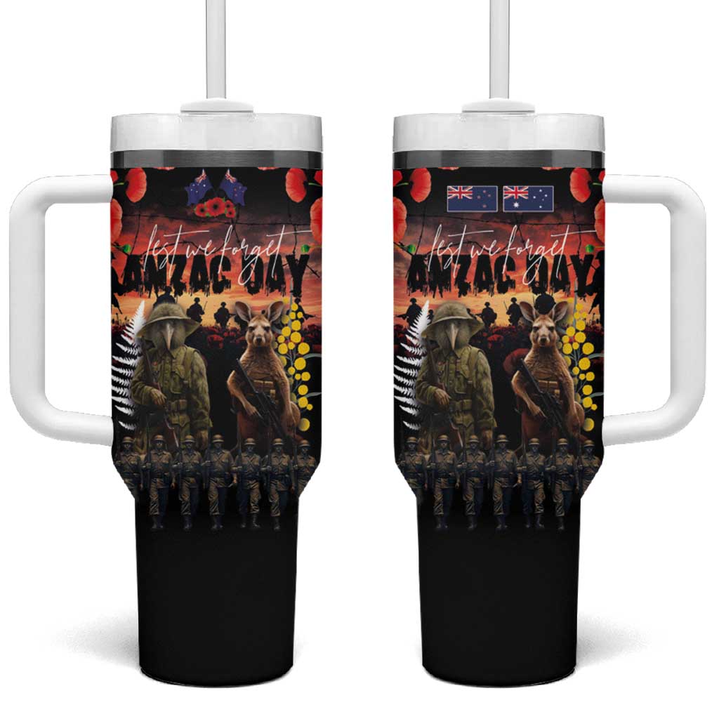 Australia and New Zealand ANZAC Day Custom Stanley Cup 40 oz 30 oz Tumbler With HandleTVC2301257