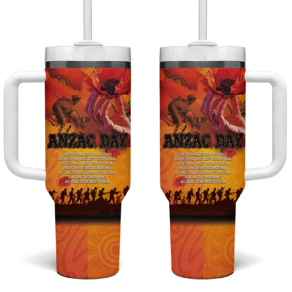 Australia and New Zealand ANZAC Day Custom Stanley Cup 40 oz 30 oz Tumbler With HandleTVC2301257