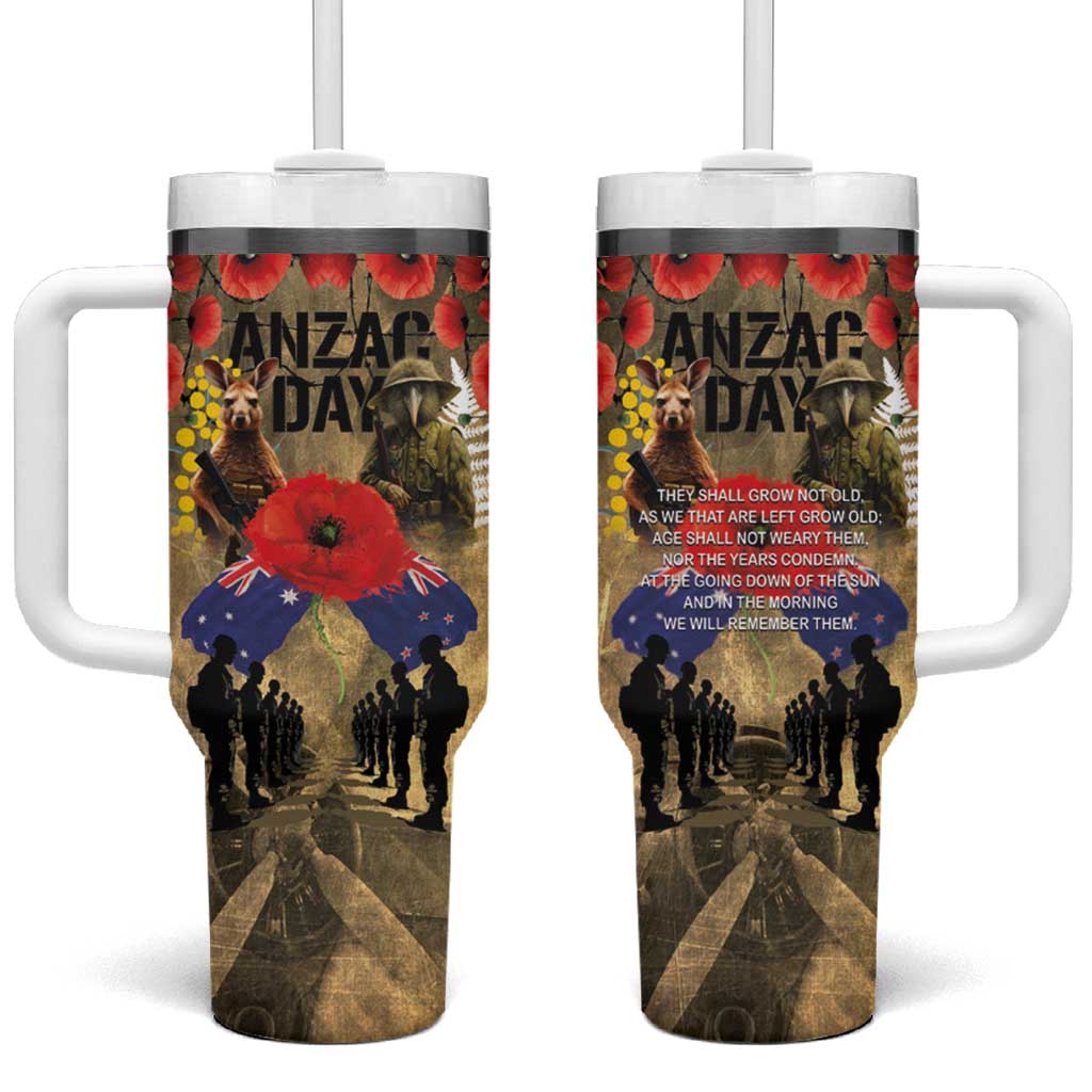 Australia and New Zealand ANZAC Day Custom Stanley Cup 40 oz 30 oz Tumbler With HandleTVC2301263