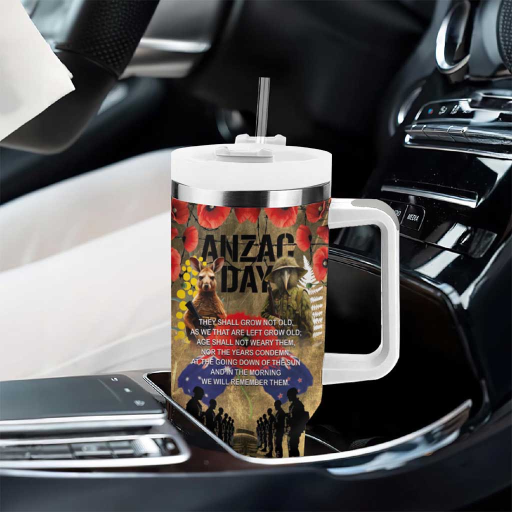 Australia and New Zealand ANZAC Day Custom Stanley Cup 40 oz 30 oz Tumbler With HandleTVC2301263 - Image 8