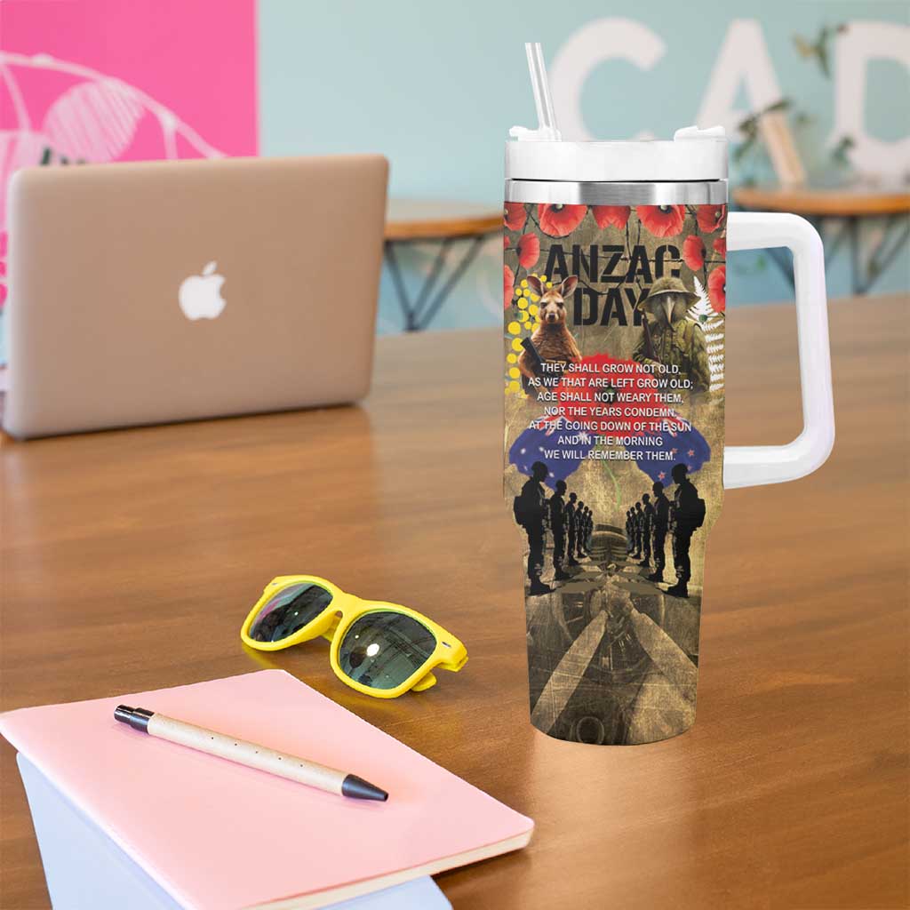 Australia and New Zealand ANZAC Day Custom Stanley Cup 40 oz 30 oz Tumbler With HandleTVC2301263 - Image 5
