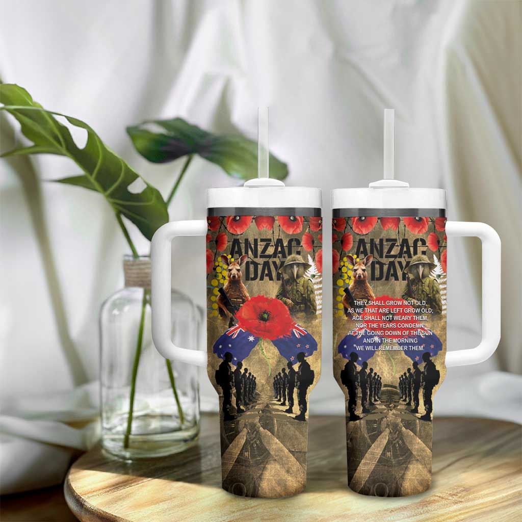 Australia and New Zealand ANZAC Day Custom Stanley Cup 40 oz 30 oz Tumbler With HandleTVC2301263 - Image 9