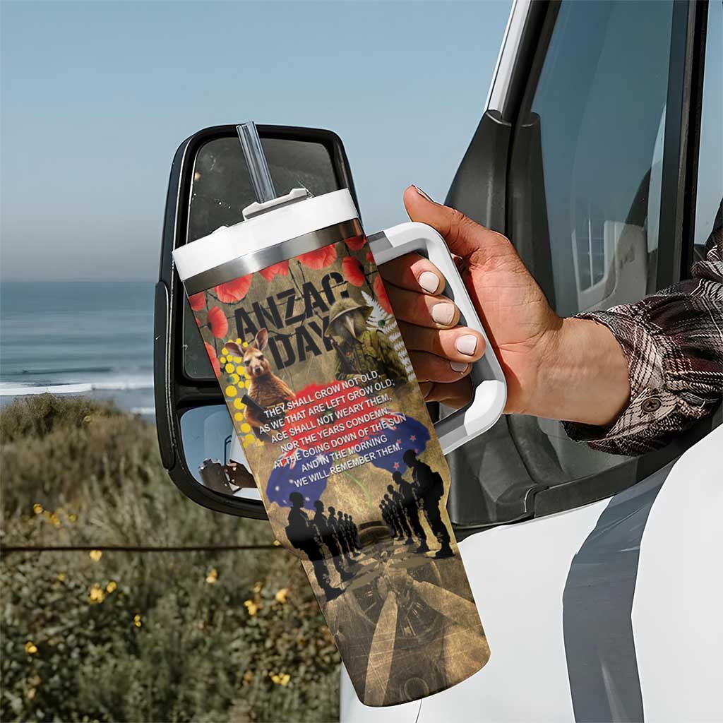 Australia and New Zealand ANZAC Day Custom Stanley Cup 40 oz 30 oz Tumbler With HandleTVC2301263 - Image 7