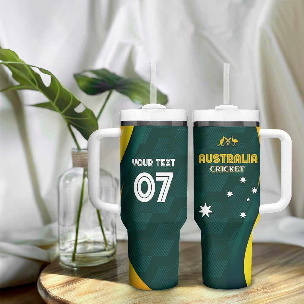 Australia Cricket GO Aussie – Modern Motif Custom Stanley Cup 40 oz 30 oz Tumbler With HandleTVC2301322 - Image 9