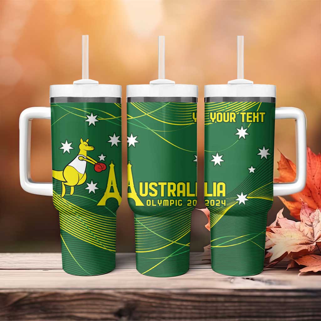 Australia Go Paris 2024 National Color Custom Stanley Cup 40 oz 30 oz Tumbler With HandleTVC2301327