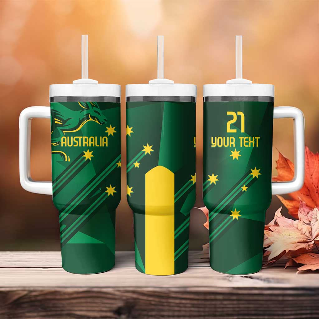 Australia Kangaroo Aussie National Color Sporty Pattern Custom Stanley Cup 40 oz 30 oz Tumbler With HandleTVC2301322