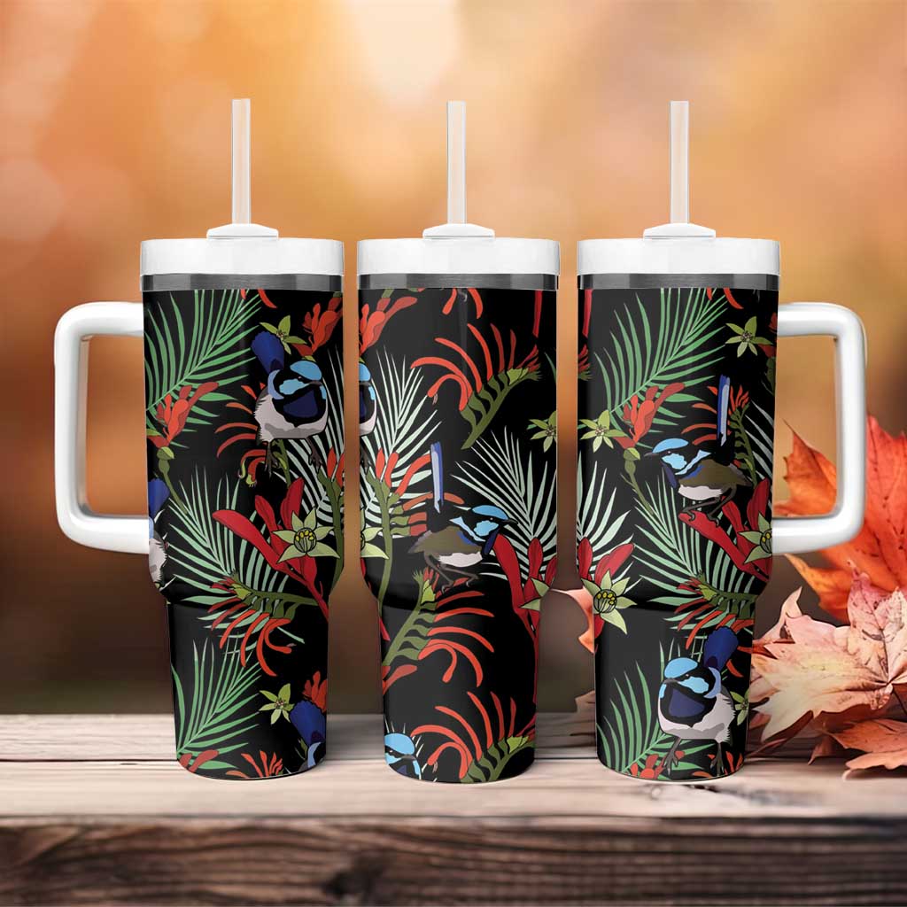 Australia Kangaroo Paw And Splendid Fairy-wren Sameless Style Custom Stanley Cup 40 oz 30 oz Tumbler With HandleTVC2301328