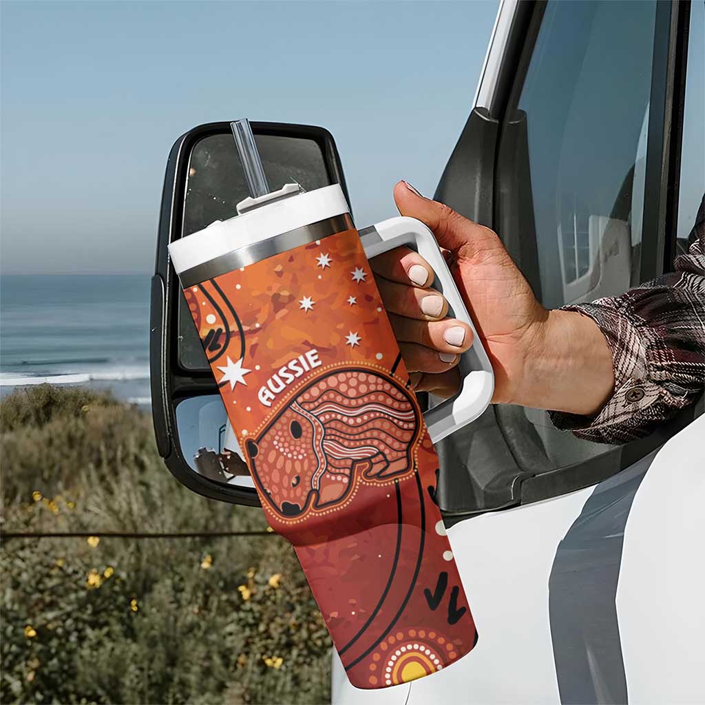 Australia Wombat Indigenous Art Custom Stanley Cup 40 oz 30 oz Tumbler With HandleTVC2301335 - Image 7