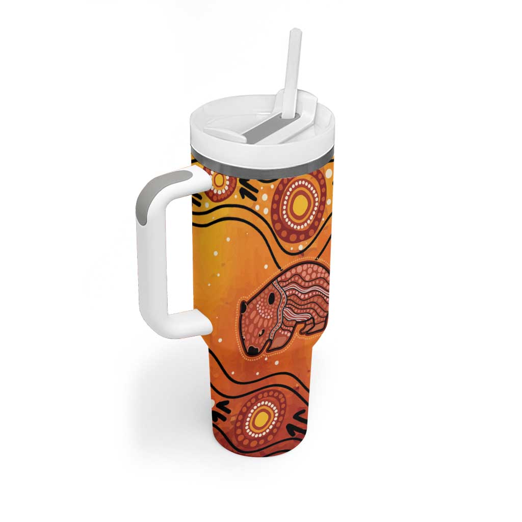 Australia Wombat Indigenous Art Custom Stanley Cup 40 oz 30 oz Tumbler With HandleTVC2301335 - Image 3