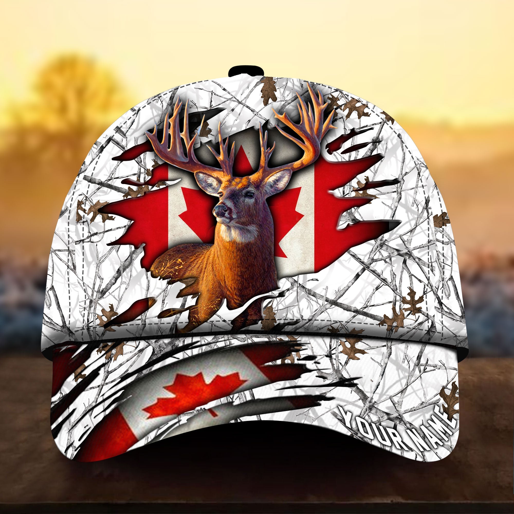 Authari Alauddin Deer Hunting Hats 3D Multicolored Camo Personalized Trucker Hats Custom Hats Gifts For Men & Women