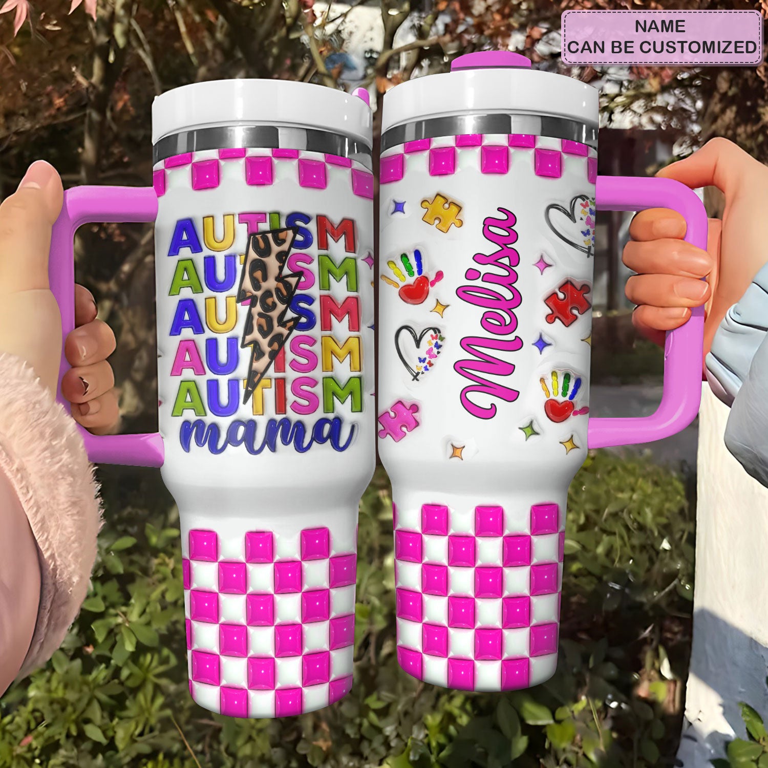 Autism Amazing Mama Custom Stanley Cup 40 oz 30 oz Tumbler With HandleTVC2301725