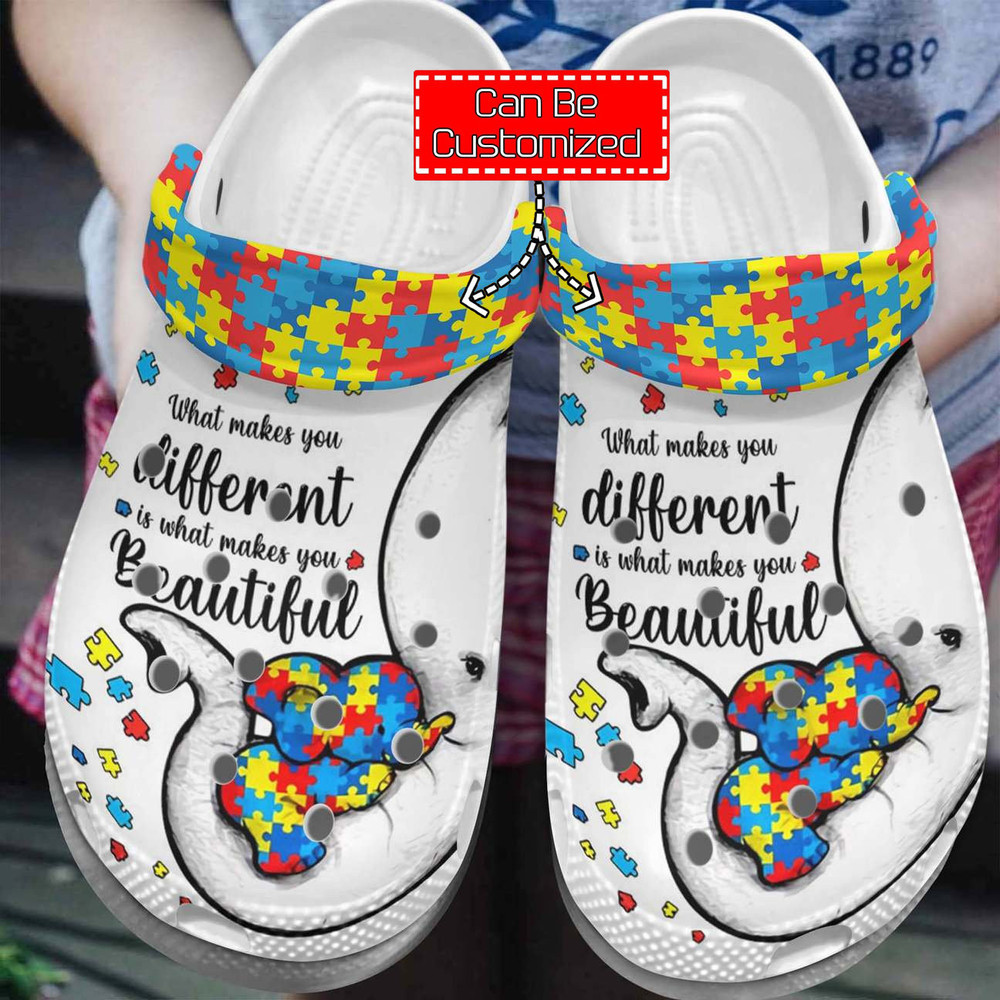 Autism - Autism What Makes You Different Clog Shoes For Men And Women