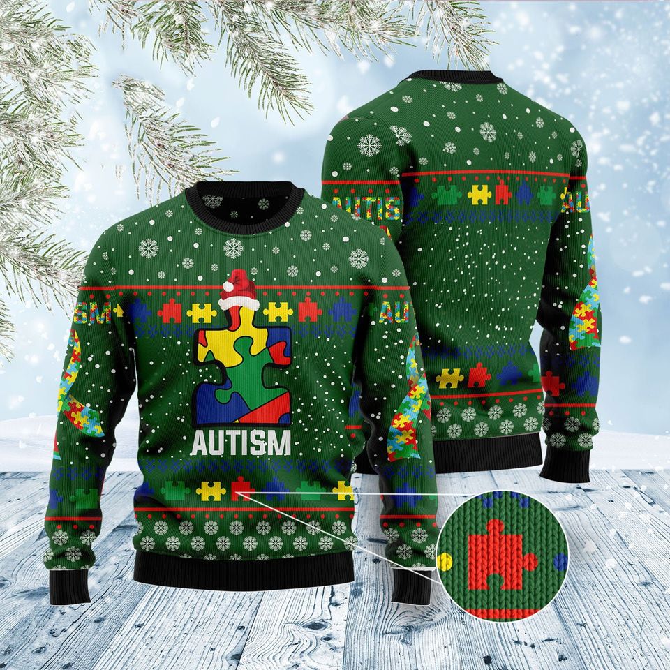 Autism Ugly Christmas Sweater