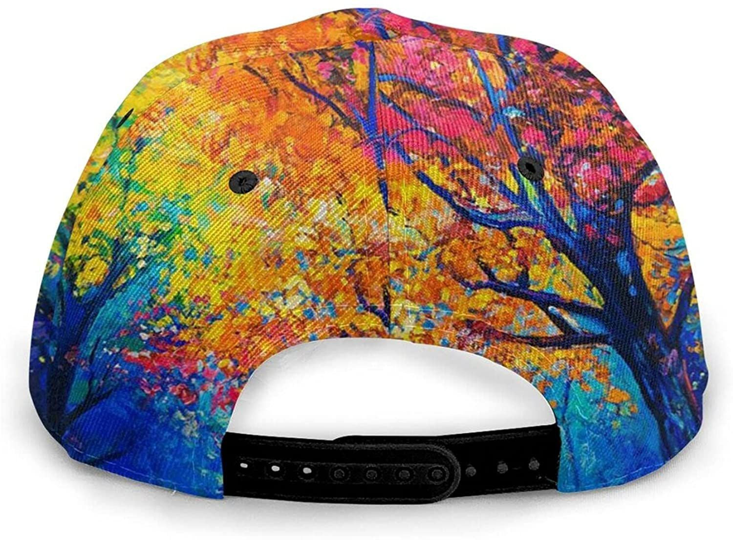 Autumn Fall Tree Print Casual Baseball 3D Cap Adjustable Twill Sports Dad Hats For Unisex Trucker Hats Custom Hats Gifts For Men & Women