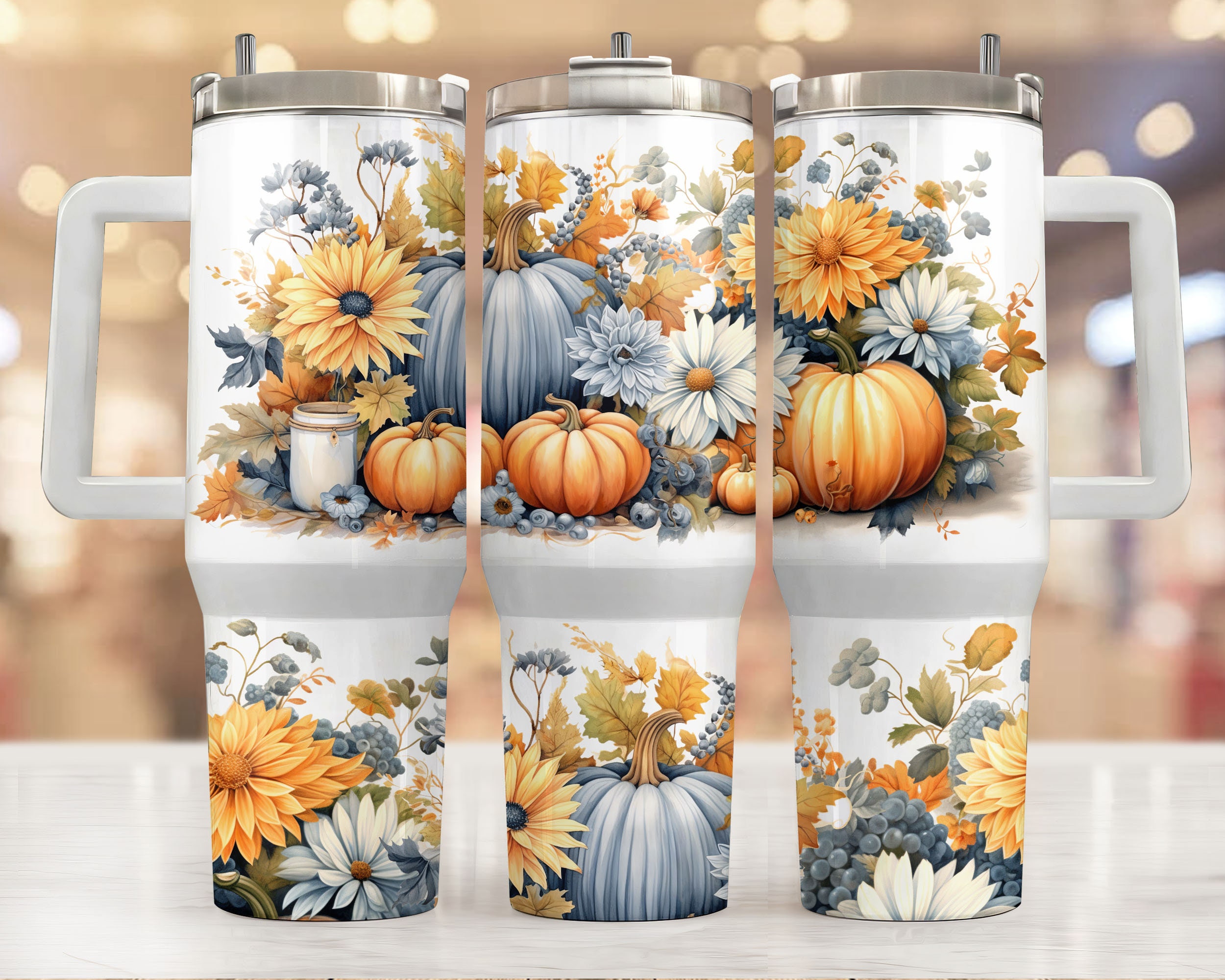 Autumn Harvest Custom Stanley Cup 40 oz 30 oz Tumbler With HandleTVC2301956