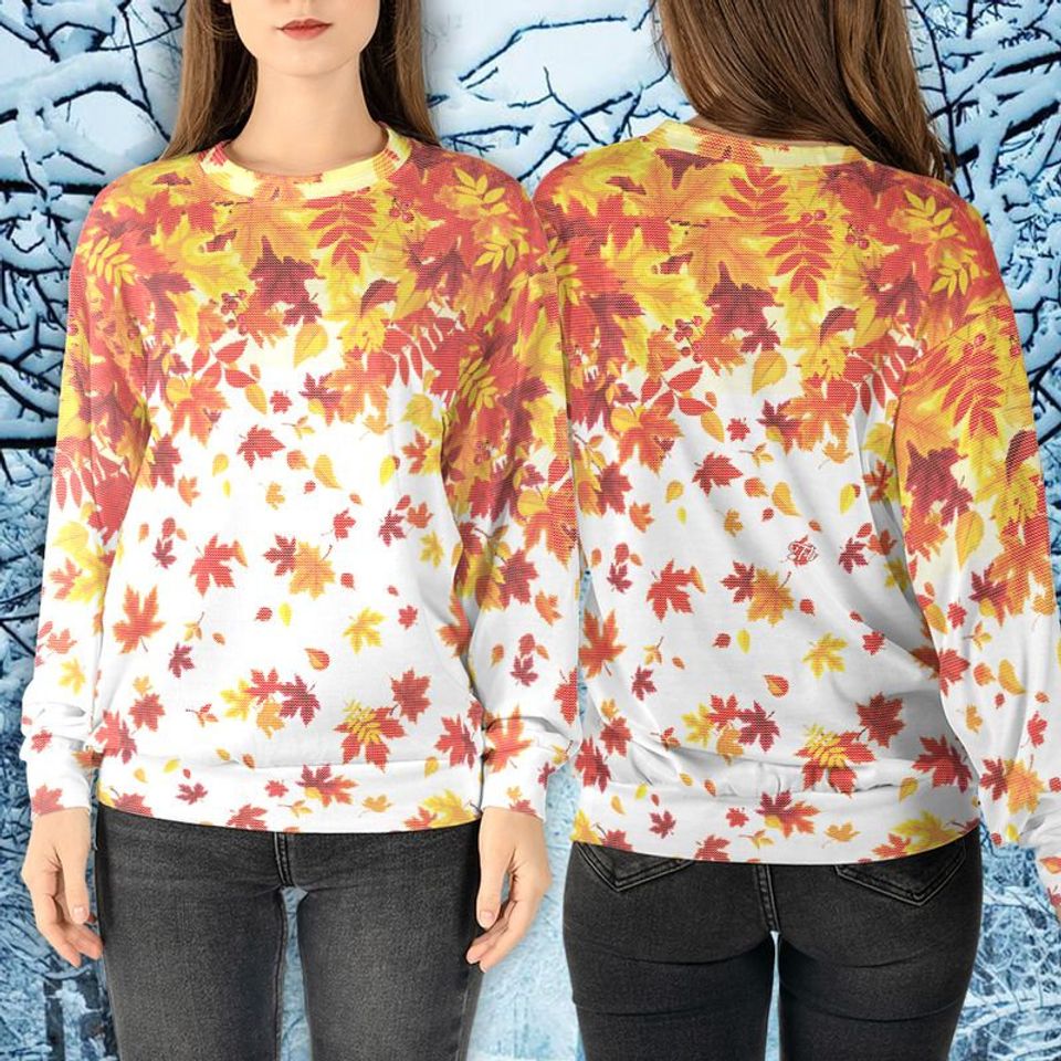 Autumn Maple Leaves 3D Sweatshirt