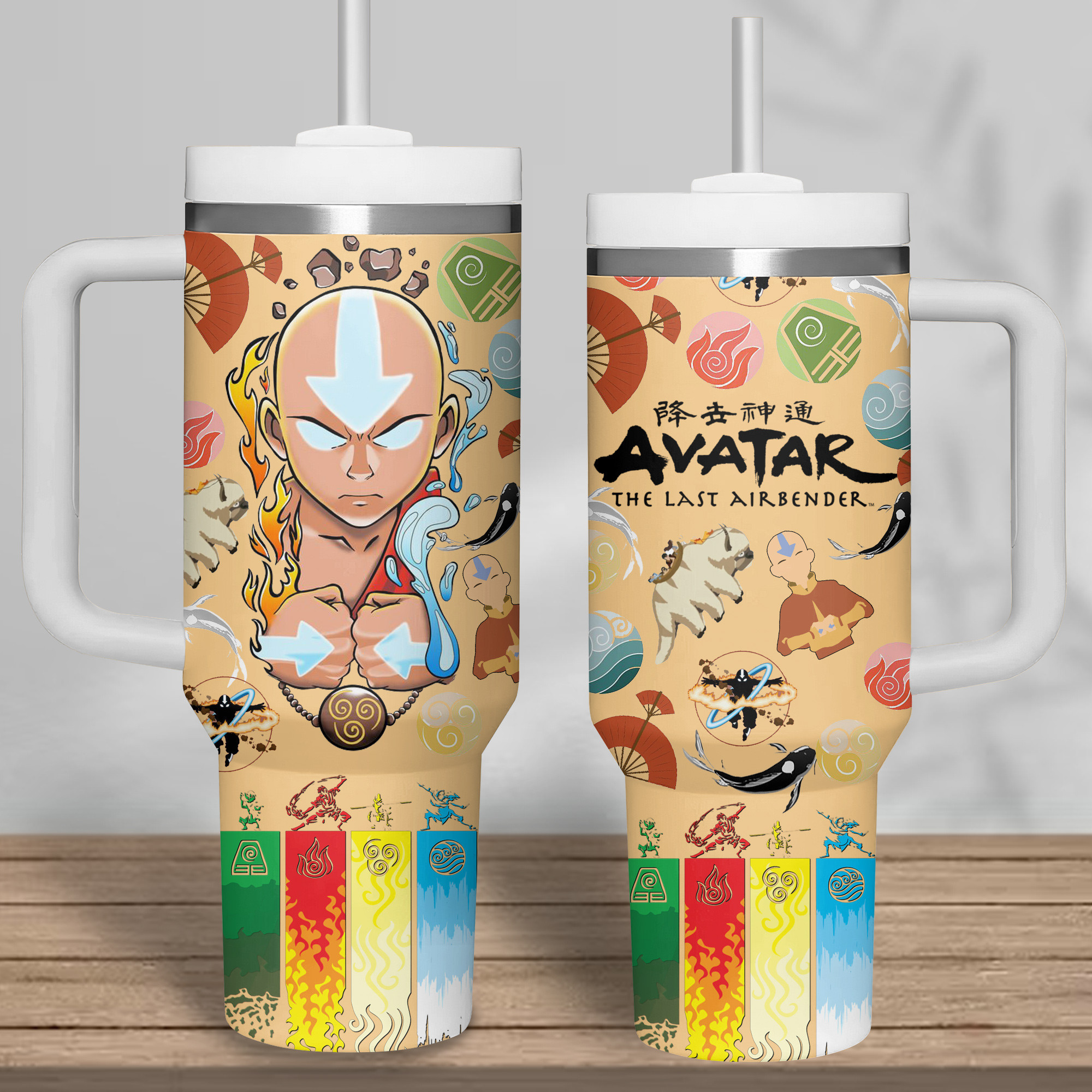 Avatar the Last Airbender Cartoon Custom Stanley Cup 40 oz 30 oz Tumbler With HandleTVC2301264