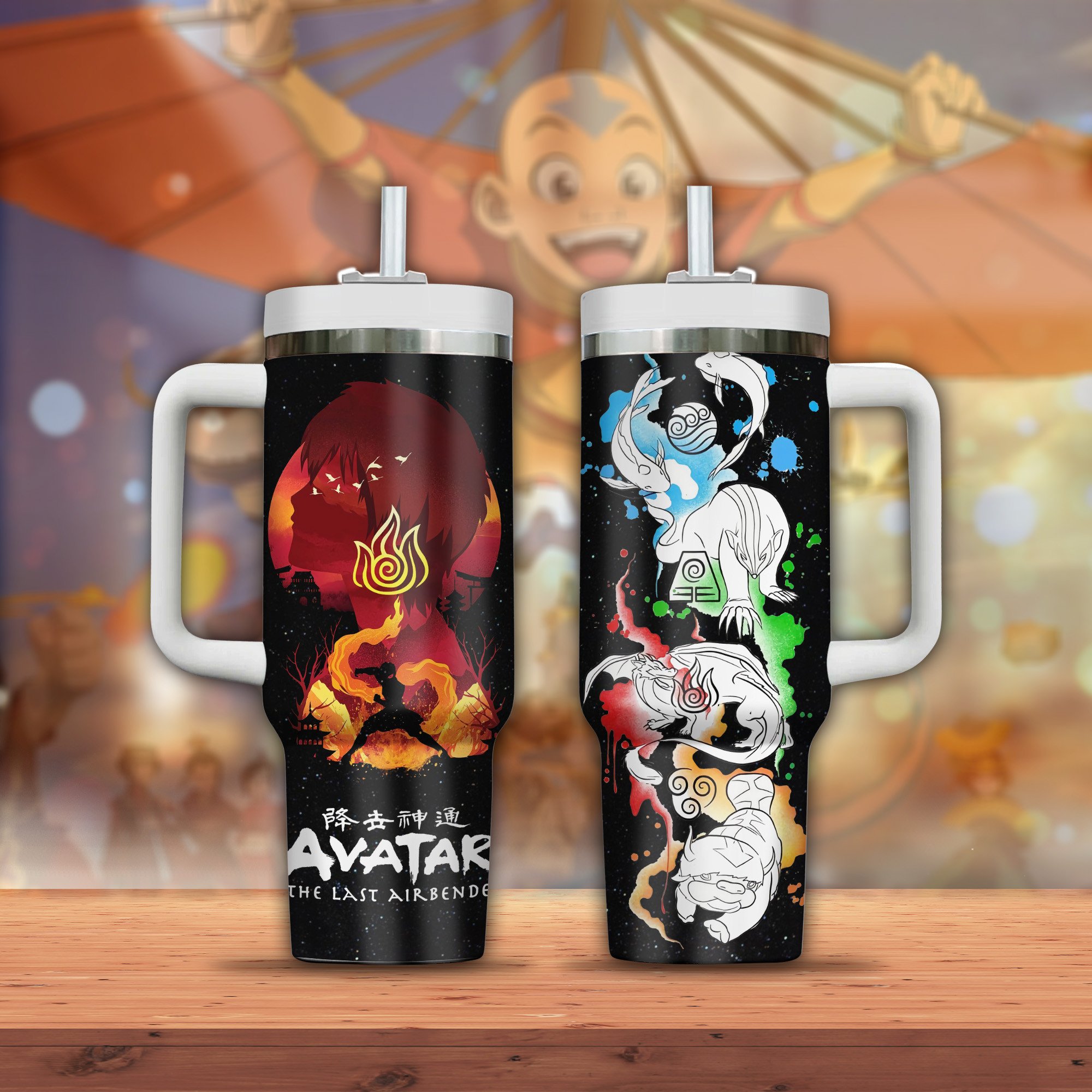 Avatar the Last Airbender TV Series Custom Stanley Cup 40 oz 30 oz Tumbler With HandleTVC2301800