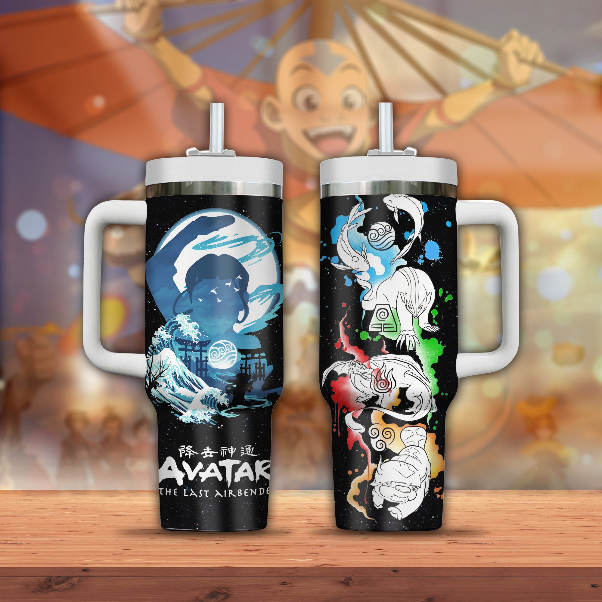 Avatar the Last Airbender TV Series Custom Stanley Cup 40 oz 30 oz Tumbler With HandleTVC2301800