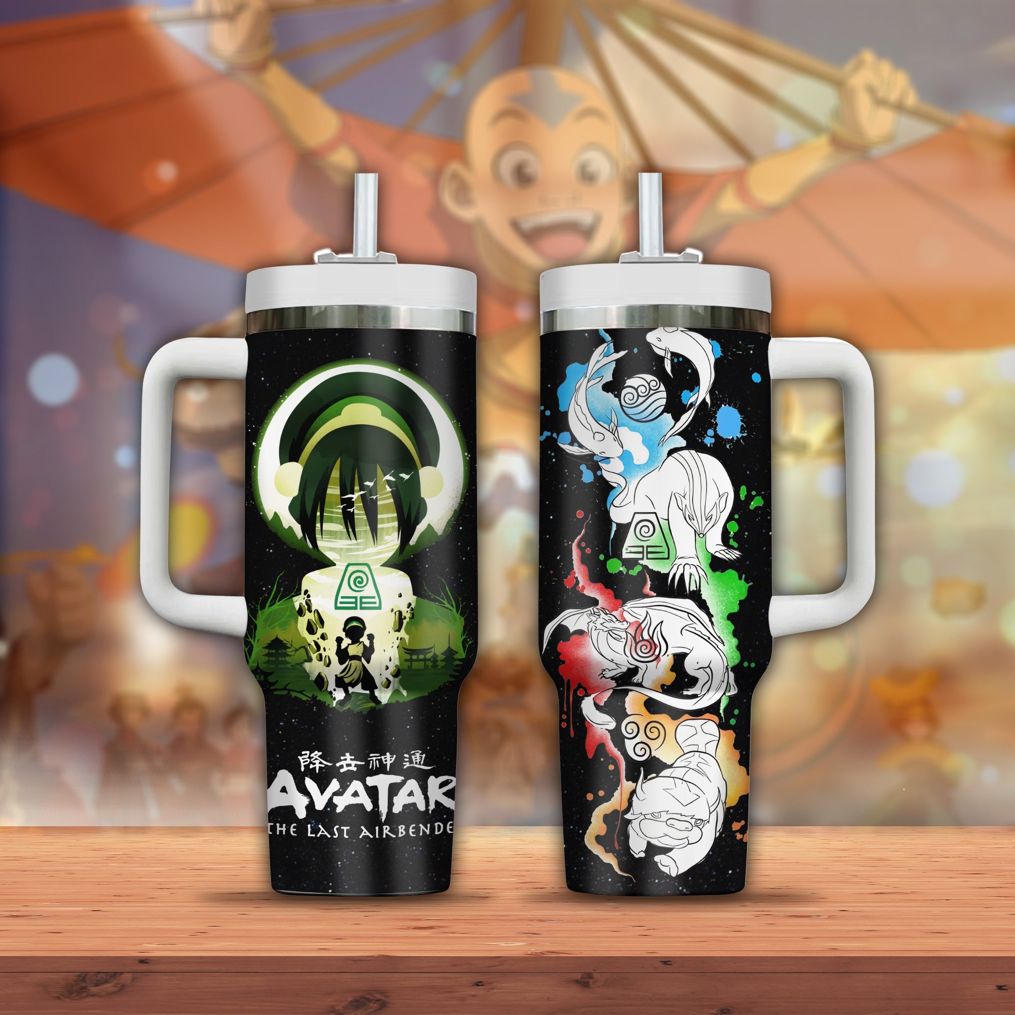 Avatar the Last Airbender TV Series Custom Stanley Cup 40 oz 30 oz Tumbler With HandleTVC2301800