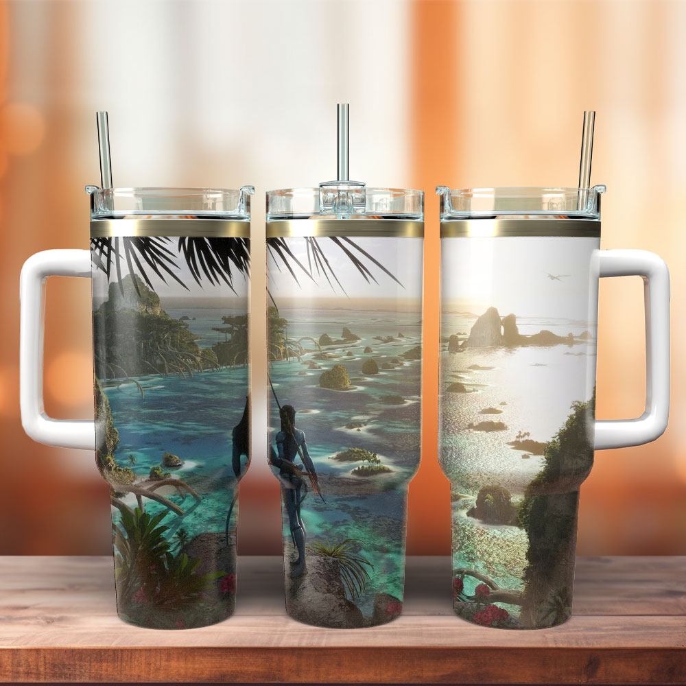 Avatar The Way Of Water Movie Custom Stanley Cup 40 oz 30 oz Tumbler With HandleTVC2301336