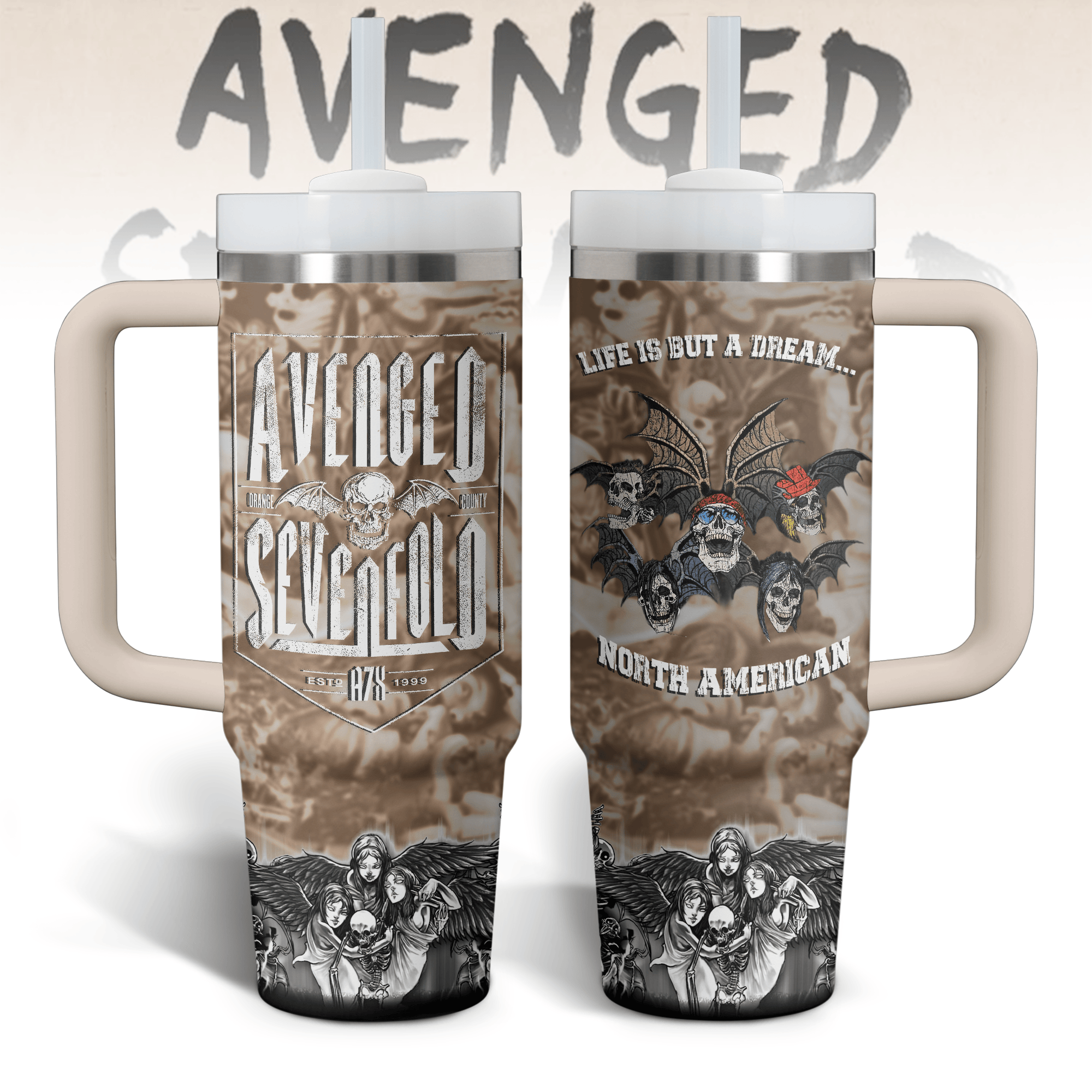 Avenged Sevenfold Music Custom Stanley Cup 40 oz 30 oz Tumbler With HandleTVC2301523