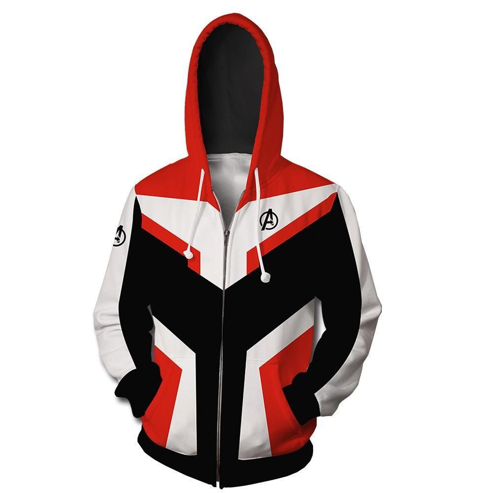 Avengers 4 Endgame Quantum battle suit 3D All Over Print Hoodie, Zip Hoodie