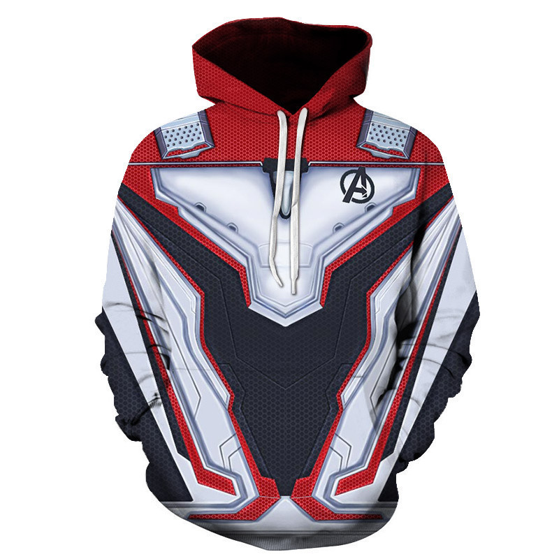 Avengers Endgame Quantum Realm Suit 3D All Over Print Hoodie, Zip Hoodie