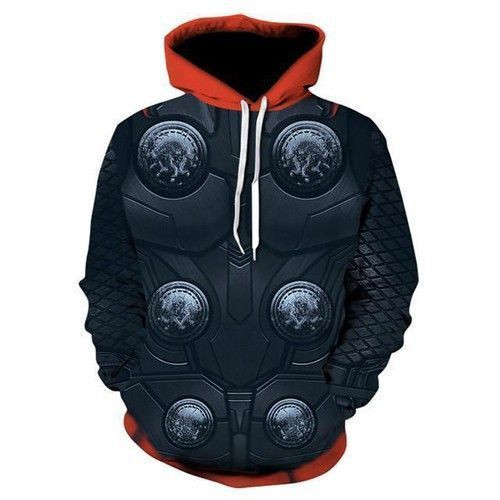 Avengers Men S 3D All Over Print Hoodie, Zip Hoodie