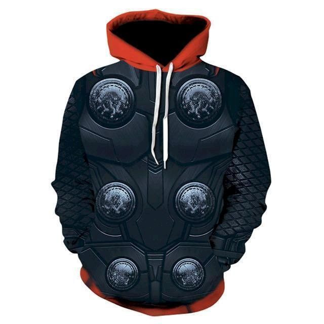 Avengers Men S 3D All Over Print Hoodie, Zip Hoodie