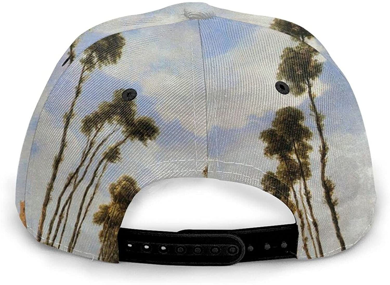 Avenue Print Classic Baseball 3D Cap Adjustable Twill Sports Dad Hats For Unisex Trucker Hats Custom Hats Gifts For Men & Women