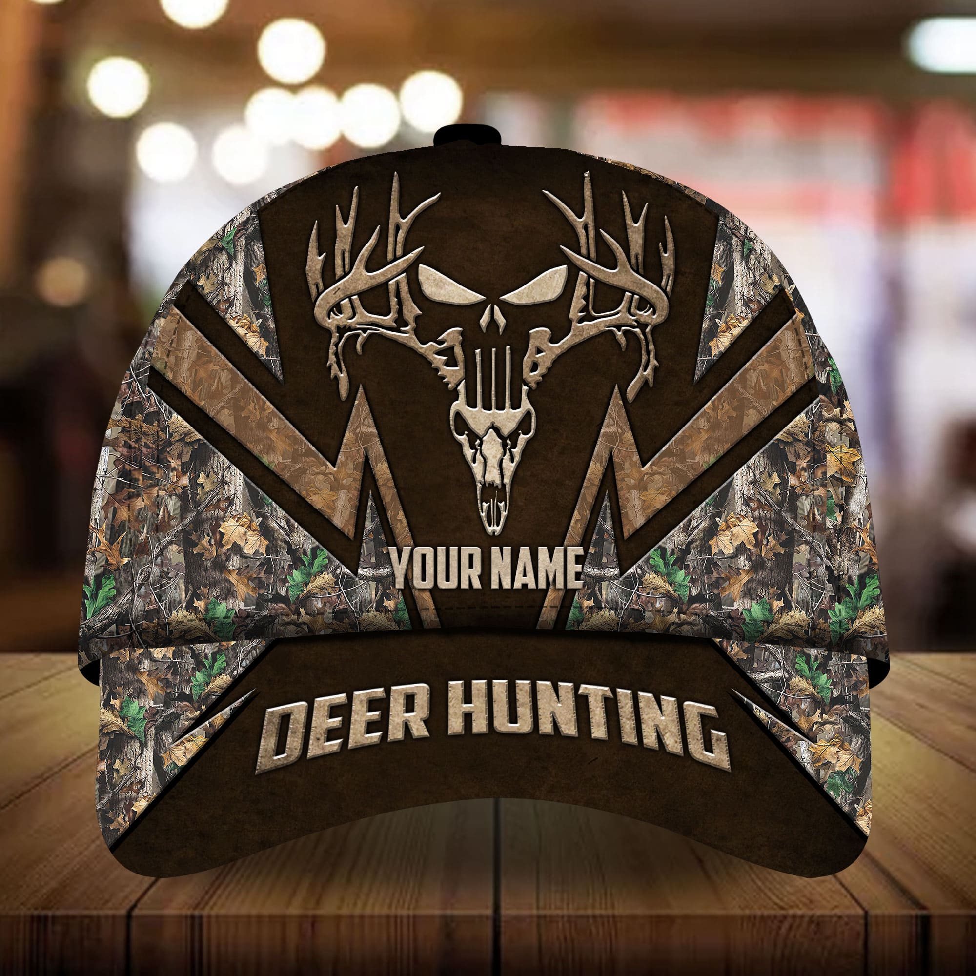 Awesome Deer Hunting Hats 3D Multicolored Personalized Trucker Hats Custom Hats Gifts For Men & Women