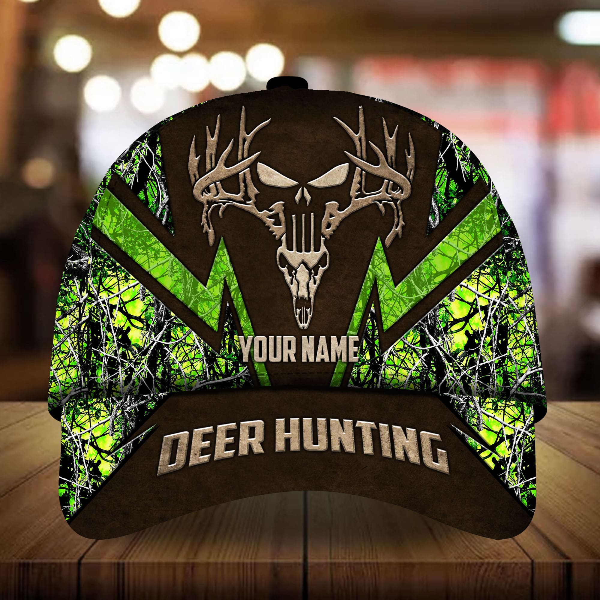 Awesome Deer Hunting Hats 3D Multicolored Personalized Trucker Hats Custom Hats Gifts For Men & Women