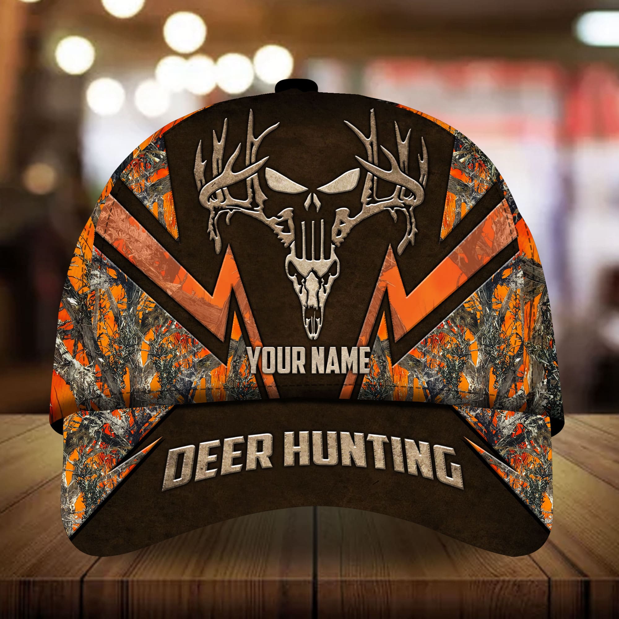 Awesome Deer Hunting Hats 3D Multicolored Personalized Trucker Hats Custom Hats Gifts For Men & Women