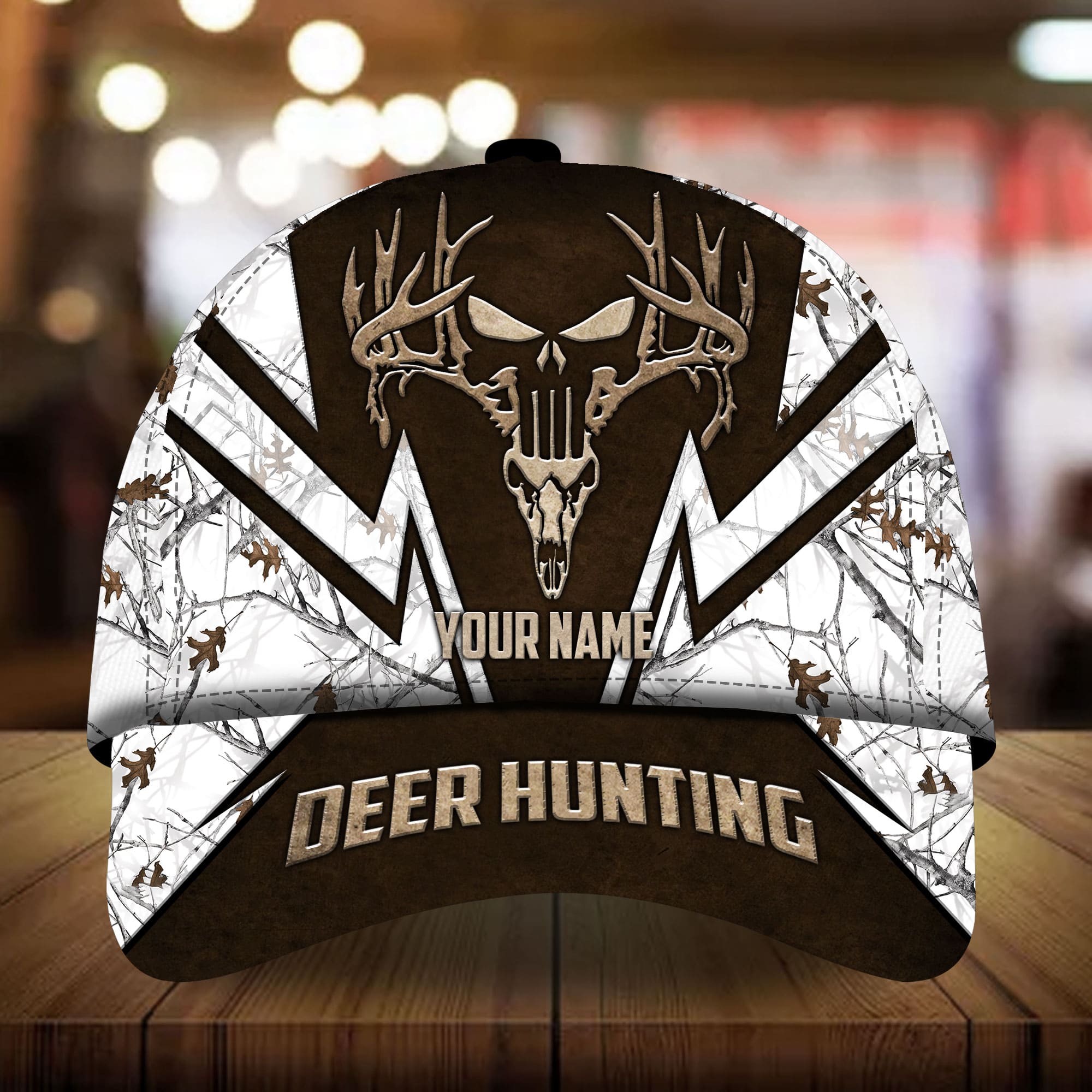 Awesome Deer Hunting Hats 3D Multicolored Personalized Trucker Hats Custom Hats Gifts For Men & Women