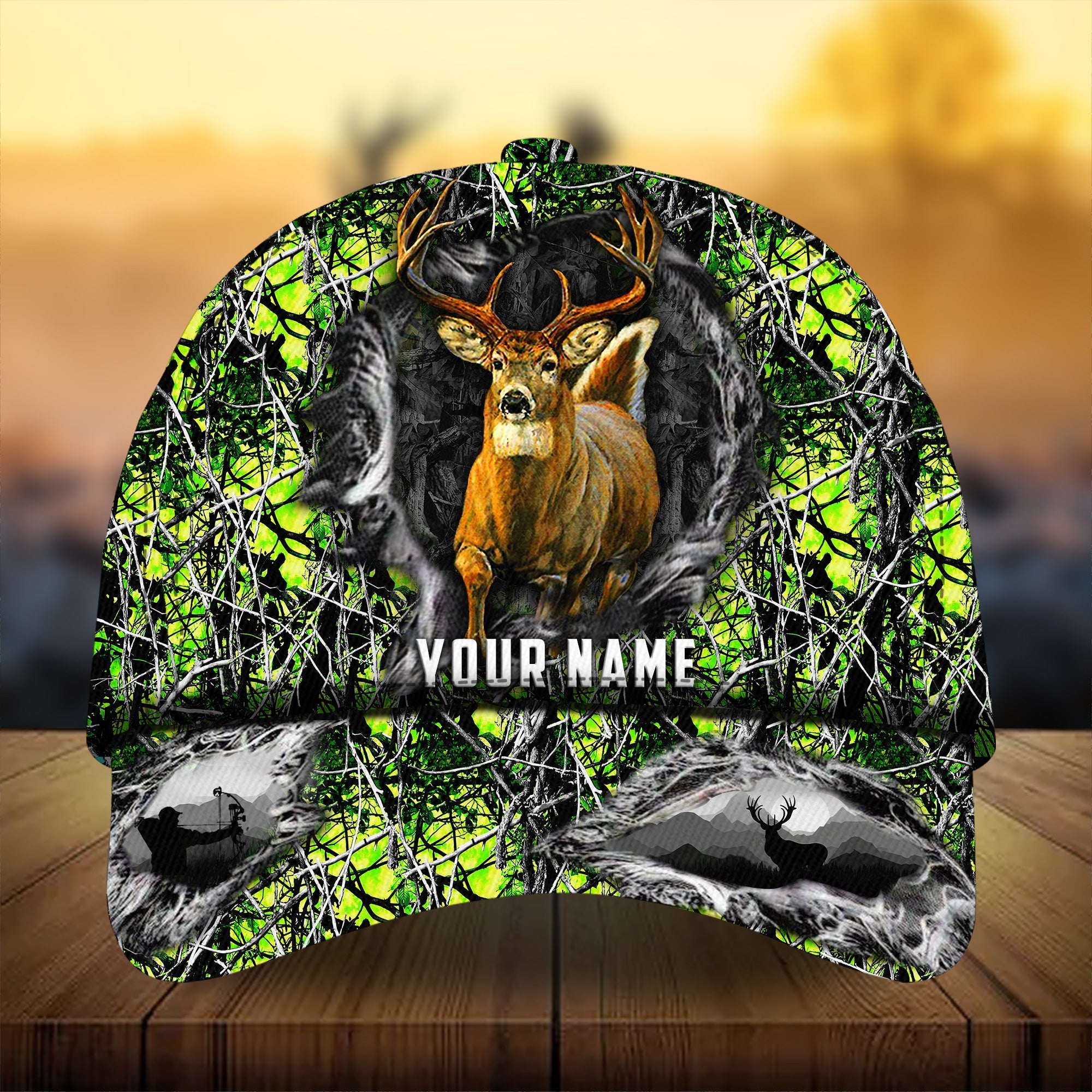 Awesome Men's Camouflage Version 1 Hunting Hats 3D Multicolored Personalized Trucker Hats Custom Hats Gifts For Men & Women