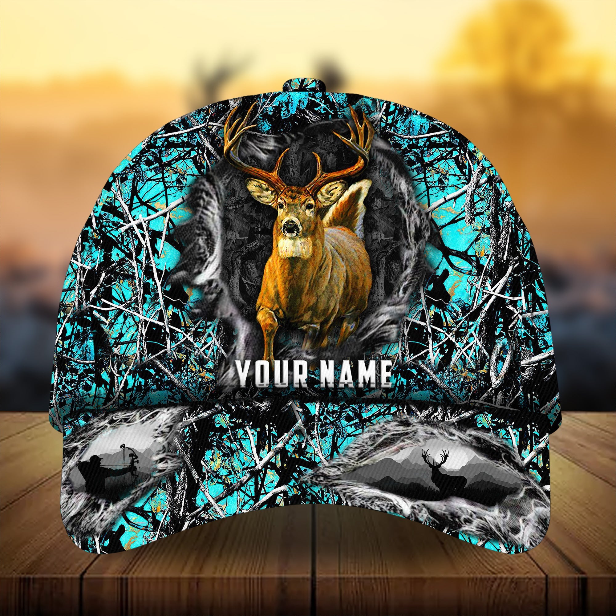 Awesome Men's Camouflage Version 1 Hunting Hats 3D Multicolored Personalized Trucker Hats Custom Hats Gifts For Men & Women