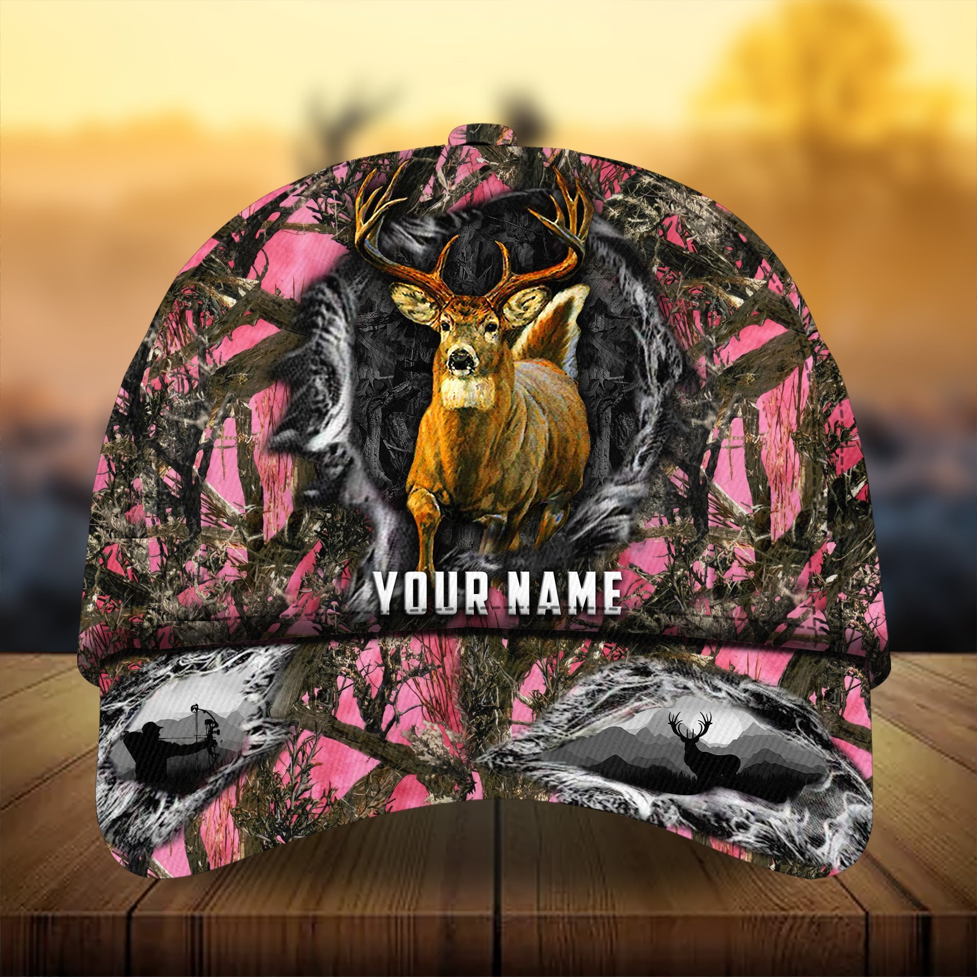 Awesome Men's Camouflage Version 1 Hunting Hats 3D Multicolored Personalized Trucker Hats Custom Hats Gifts For Men & Women