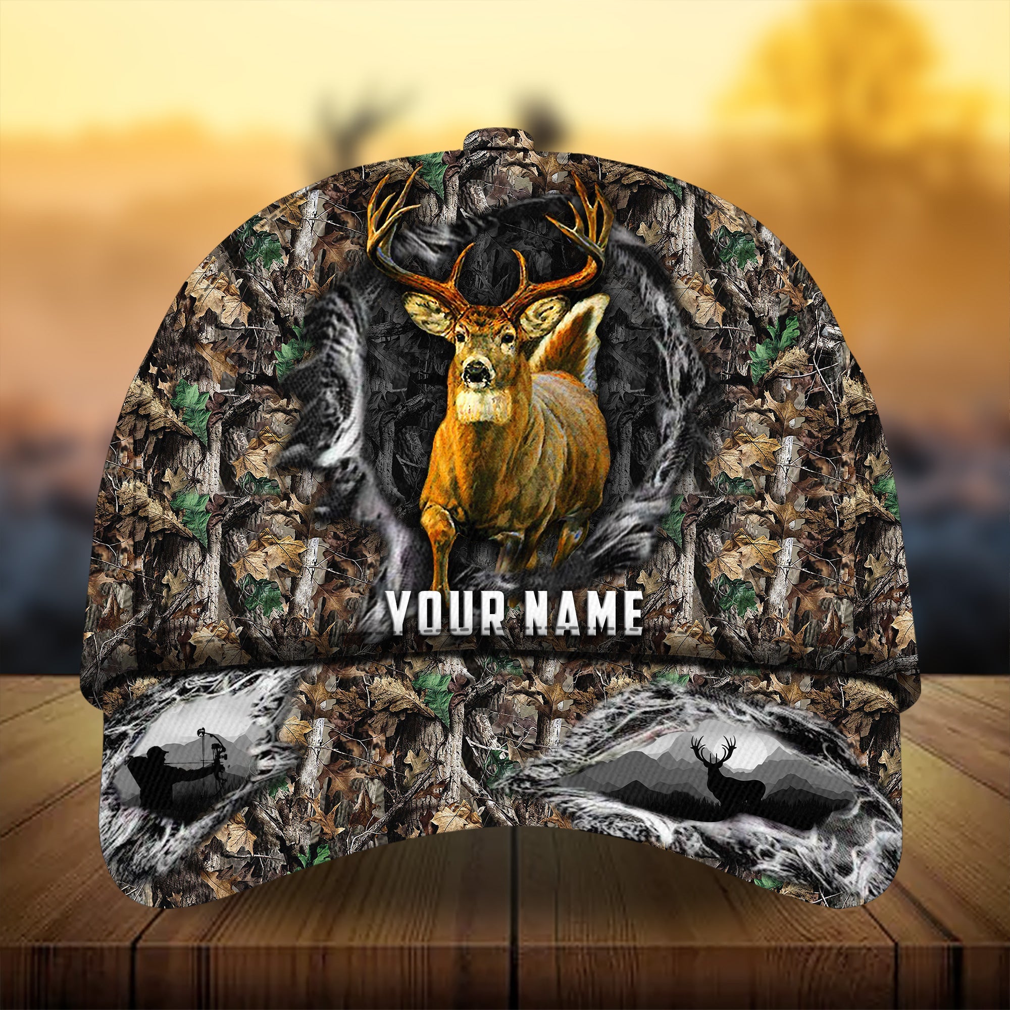 Awesome Men's Camouflage Version 1 Hunting Hats 3D Multicolored Personalized Trucker Hats Custom Hats Gifts For Men & Women